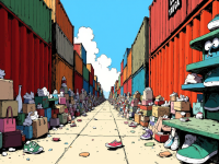 墨西哥曼萨尼约港口900个集装箱被弃，货物运输保险保弃货吗