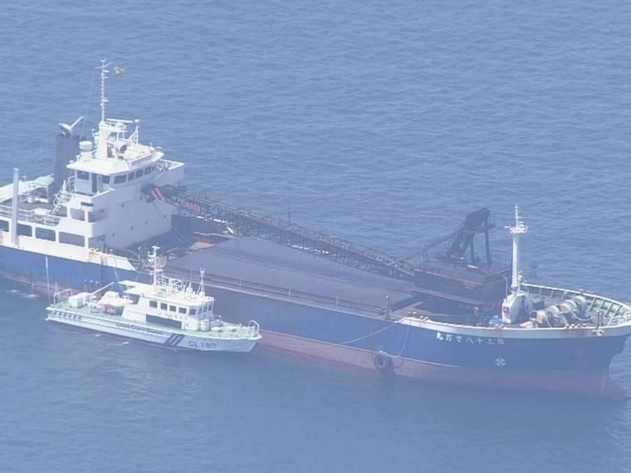 运输船与游艇日本海域相撞