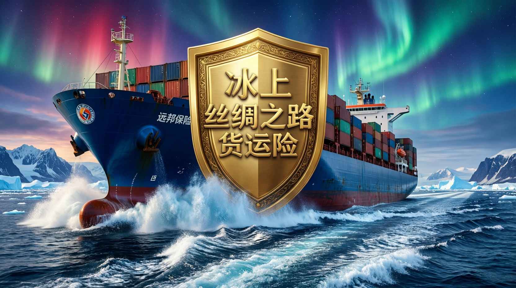 格陵兰岛-冰上丝绸之路货运险：远邦甄选货运保险护航北极新航道