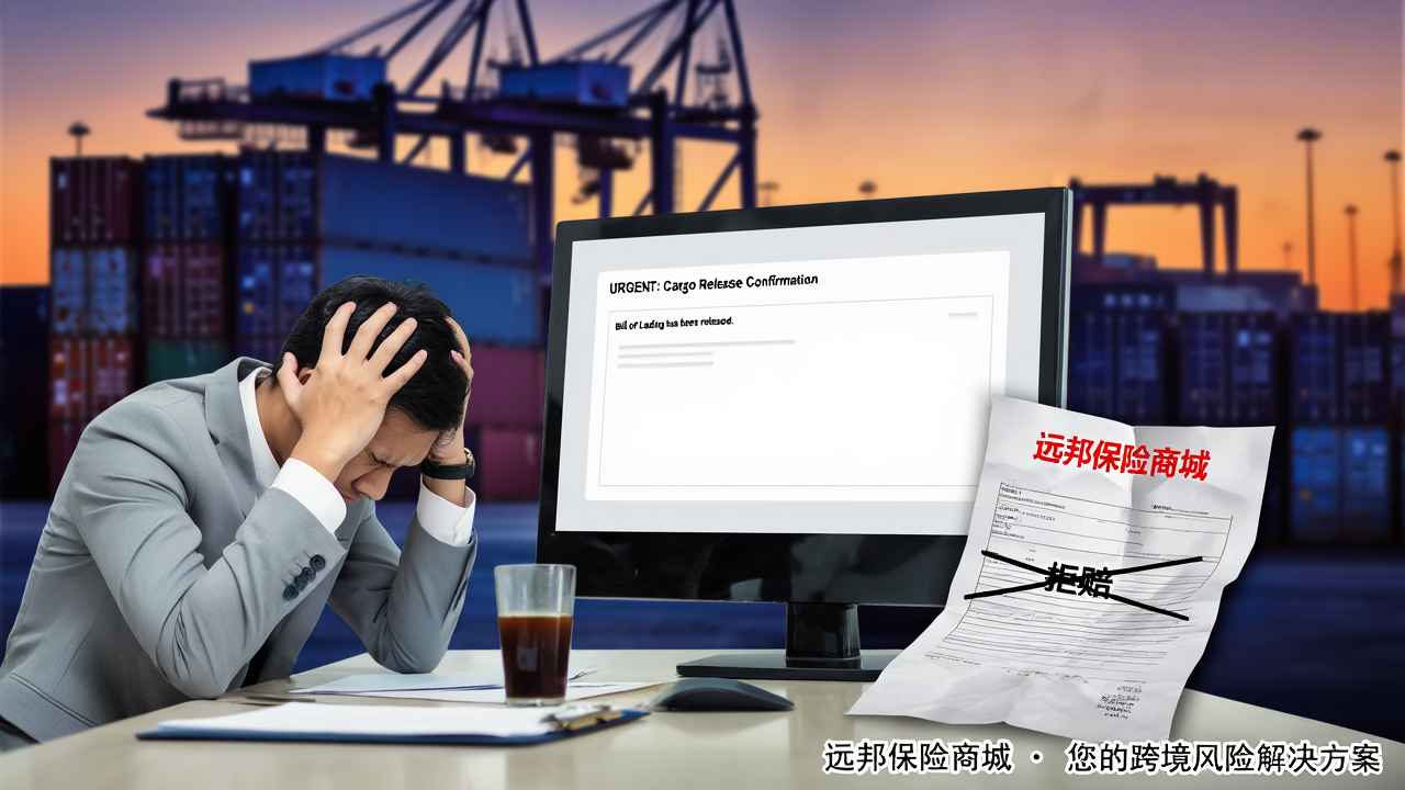 如何破局？遇到“无单放货”，货没了钱也没了！普通货运险根本不赔